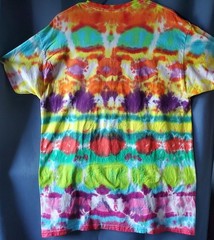 HANES 100% SIZE LARGE Cotton Tye Dyed Shirt Pre-washed WON’T FADE VERY SOFT