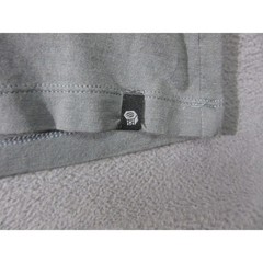 Mountain Hardwear Shirt Mens XL Gray Base Layer Long Sleeve Outdoor Hiking