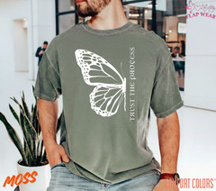 Unisex Half Butterfly “Trust the Process T-Shirt, Men T shirt,Women T shirt Gift