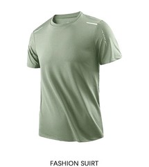 Men’s Running Quick Drying T-shirts Breathable Hiking Fishing Tees.