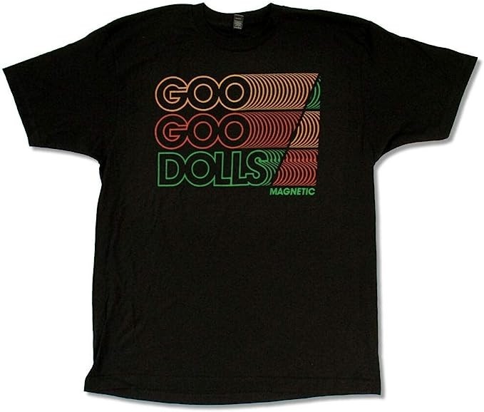 New popular GOO GOO Dolls Magnetic Tour Shirt Black Full size