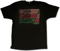 New popular GOO GOO Dolls Magnetic Tour Shirt Black Full size