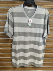 ECKO Unltd. Vintage Men’s Stripe V-Neck T-Shirt ( 3 Pieces / One Price ) Large