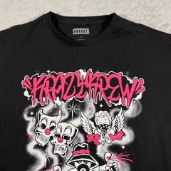 Boxset Krazy Krew T-Shirt Mens XL Black Pink Chicano Graphic Tee