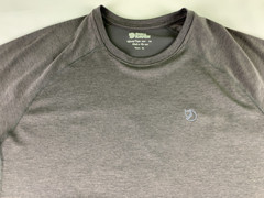 Fjall Raven Shirt Mens Size XL Short Sleeve Crew Neck Outdoors Brown