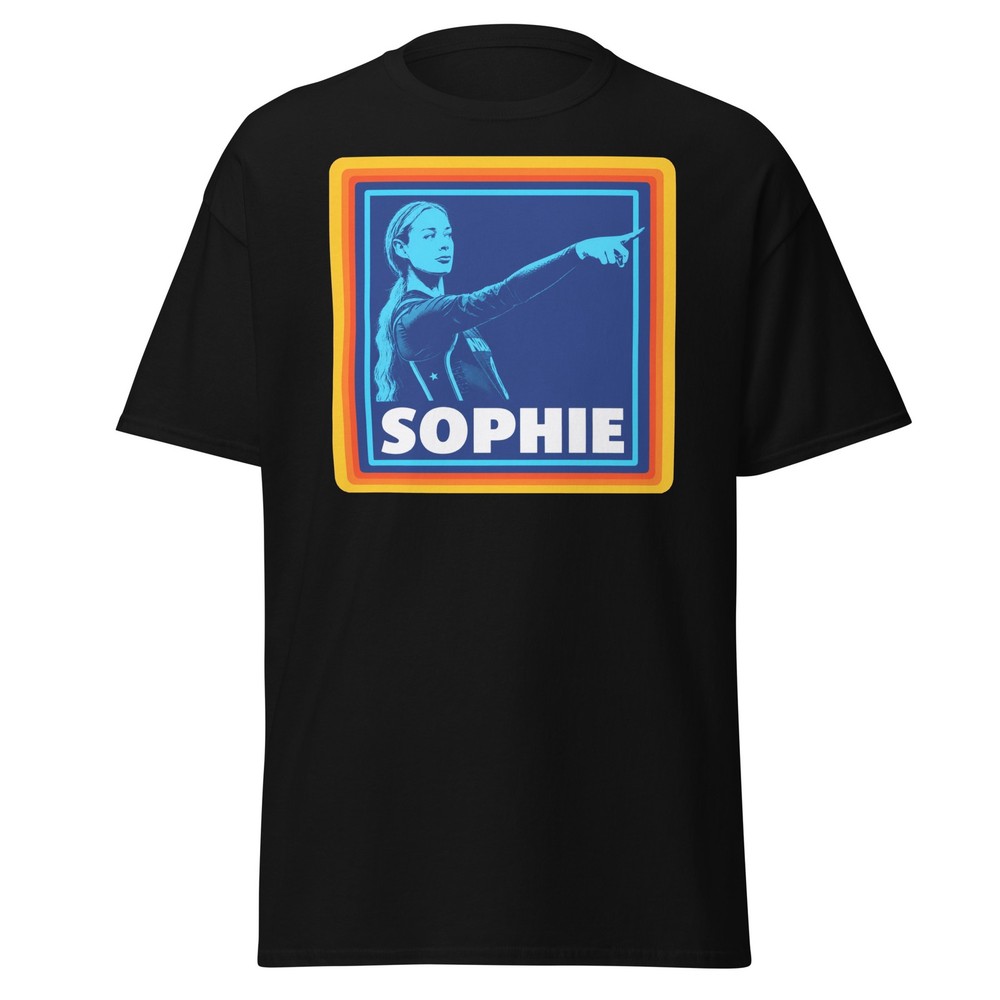Funny Sophie Cunningham Shirt Supermarket Parody Indiana Basketball Finger Point