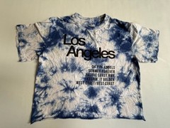 Mighty Fine Mens Tie Dye T Shirt Los Angeles Size Medium Graphic