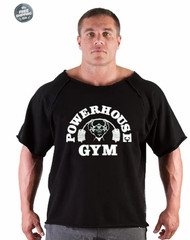 Men’s T Shirts Fitness Men Bodybuilding Shirt Batwing Sleeve Rag Shirt Gym