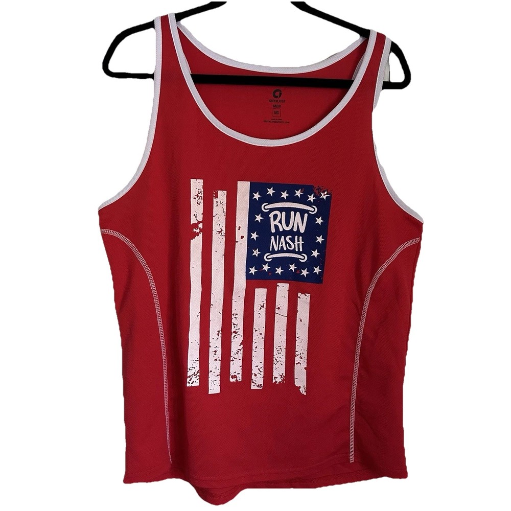 2019 Music City Run Nash July 4th Annual 5K 10K Run Walk Event Tank M Nashville