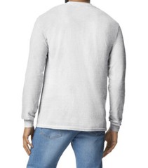 First Quality Ash Grey Gildan Heavy Cotton Adult Long Sleeve T-Shirt, Size M