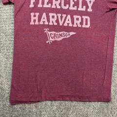 Vintage HOMAGE Men’s Crimson M Harvard Fight Fiercely Graphic T-Shirt Blend