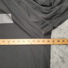 Bulwark FR Shirt Mens XL Gray Henley Flame Fire Resistant iQ Series Workwear