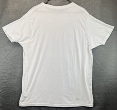 Way To Celebrate Halloween T-Shirt – Skull – Mens XL – White – Stained (5436)