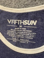FIFTHSUN Tank Top Mens M Navy White American Beer Pong Cup Flag Graphic 4thJuly