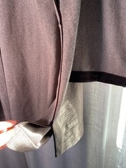 Kounouz Moroccan Fashion Men’s Brown Hoodie Tunic, Hand Made in Morocco Size L