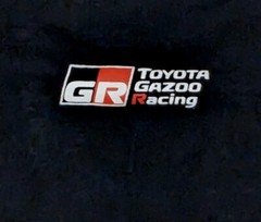Toyota Gazoo Racing Car Graphic Short Sleeve Black T-Shirt – M EUC