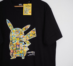 Pokemon Trading Card Game Pikachu Uniqlo T Shirt Size XL USA Seller