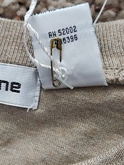 Vtg Claiborne T-Shirt Men’s XLarge Neutral SAND 100% Cotton Pullover Y2K NWT