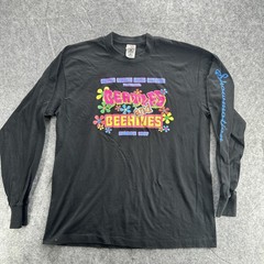 Vintage Cuesta College Beatles Beehives Shirt Mens XL Long Sleeve Music Theater