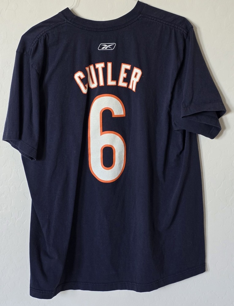 Reebok 2XL NFL Chicago Bears Jay Cutler T-Shirt