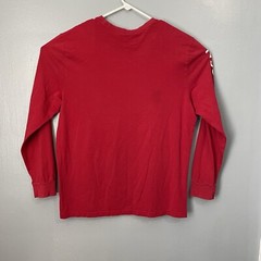 US Polo Assn Long Sleeve T Shirt Mens XL Red Logo USPA Crew Neck Big Letters