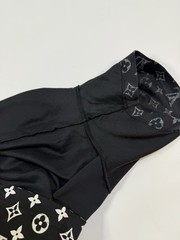 Louis Vuitton Monogram Gradient T-Shirt Black White Size M Italy #6