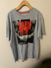 Gray and Red Nike Shirt Size L