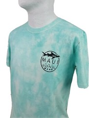 MAUI & SONS (M) Men’s Shark Fintastic Celadon Green Medium T-Shirt