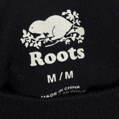 Roots Canada Mens Size M Velvet Logo T-Shirt