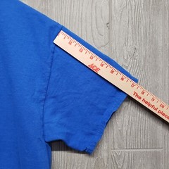 Costa Del Mar Tshirt Mens Large Blue Marlin Fish Salt Ocean Beach Vacation Blue