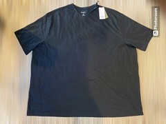 5XL-Tall T-Shirt Every Wear Tee Goodfellow & Co. V Neck Short Sleeve Black- Soft