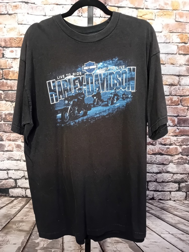 Harley-Davidson of Birmingham, AL Black T-Shirt XL Riders 2008