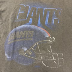 VTG 90s Starter Giants Big Helmet Shadow Graphic Faded T shirt Men Size Medium