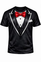 Digital Remains Tuxedo Shirts