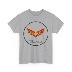 GM&O Gulf Mobile Ohio Rebel Route Railroad Logo Vintage T-Shirt