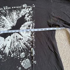 Vintage Batman The Dark Knight Rises Shirt Mens XL Black Logo Movie Promo Y2K