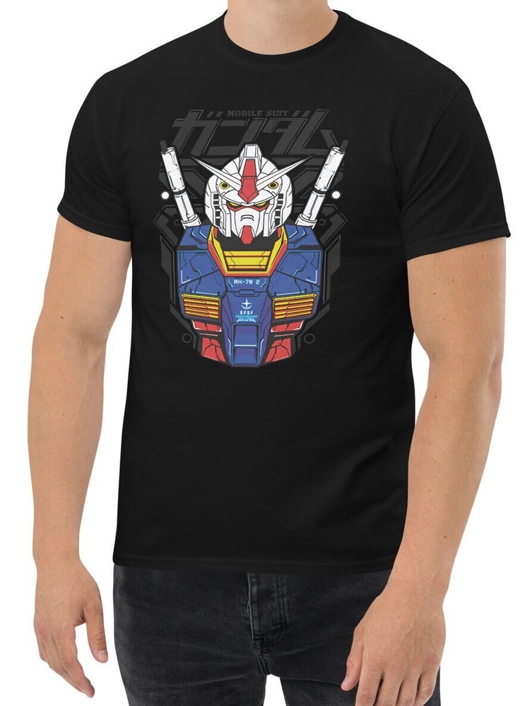 New Gundam Anime Men’s T Shirt S-3XL Assorted Colors