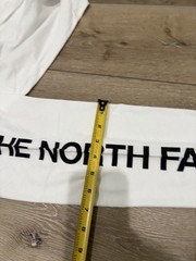The North Face Long Sleeve Hit Graphic T-Shirt Mens Large TNF White/Black NWT
