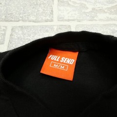 Full Send x UFC Shirt Mens M Box Logo Tee Black Nelk Collab Short Sleeve Cotton