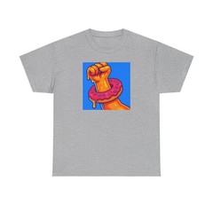 Gay Men’s Donut Fist Tee, LGBTQ Pride Shirt, LGBT Rainbow Apparel, Unisex
