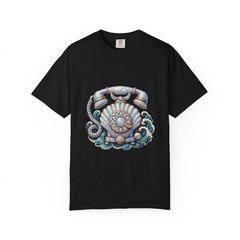 Opal Coastal Rotary Phone Scallop T-Shirt Graphic