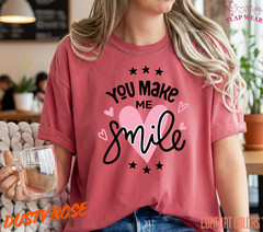 Unisex You Make Me Smile T shirt Men T shirt Women valanity Romantic