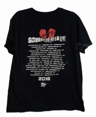Gildan Mens Black Cotton T-Shirt 5 Second Of Summer Graphic Short Sleeve L