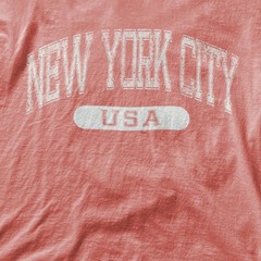 New York City USA University Font Varsity Tourist Tee Vintage Look Classic
