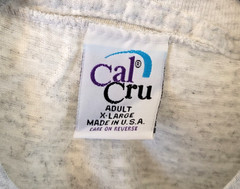 Vintage Cal Cru Adult XL Gray Heather I Don’t Mind and You Don’t Matter T-Shirt