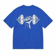 Weightlifting Gym T Shirt Dumbbell Graphic Tee Fitness Workout Bodybuilding Gift