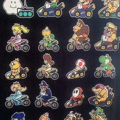 Mario Kart T Shirt Men’s Size Large Delta Official Nintendo Licensed Product