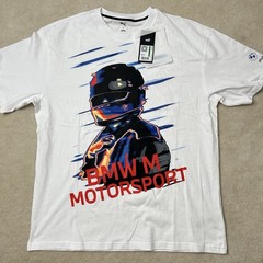 Puma BMW Motorsport Essential Logo T Shirt Men’s Large Vintage Helmet Graphic