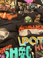 HUGE Horror T Shirt / Hoodie & More Lot Fright Rags Cavity Colors Terror Threads