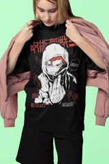 Yuji T-shirt Itadori Todo Jujutsu Kaisen Gojo Horror Anime Black Shirt All Size.